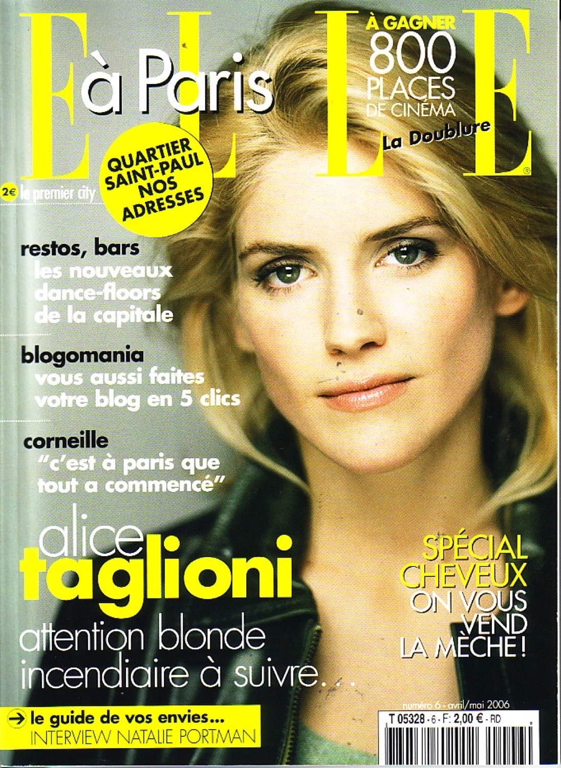 Article du magazine Elle à Paris sur Don't Tell My Booker et Cyril Peret, page 1