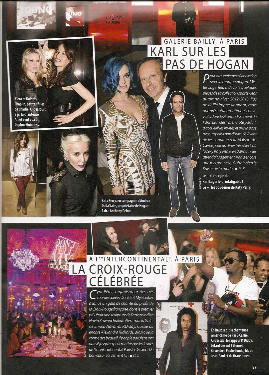 Article du magazine Gala sur Don't Tell My Booker et Cyril Peret, page 2