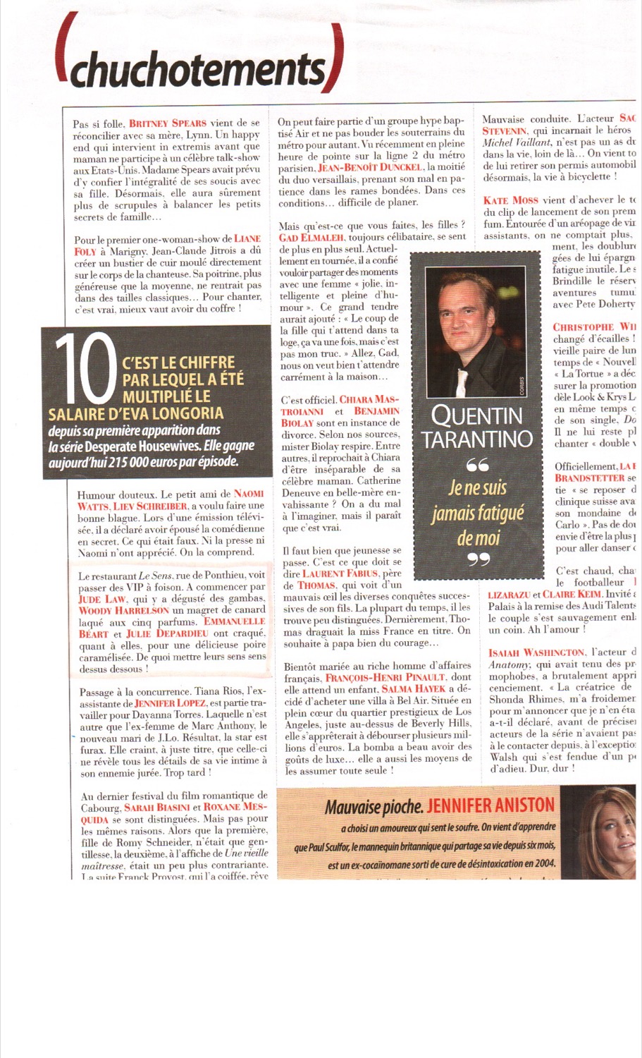 Article du magazine Gala sur Don't Tell My Booker et Cyril Peret, page 4