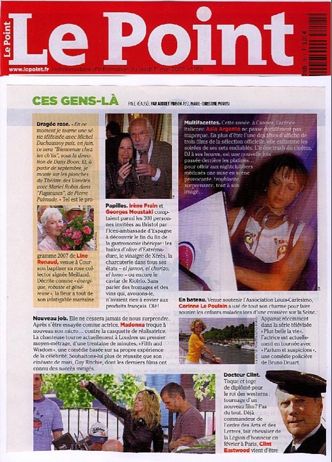 Article du magazine Le Point sur Don't Tell My Booker et Cyril Peret, page 1