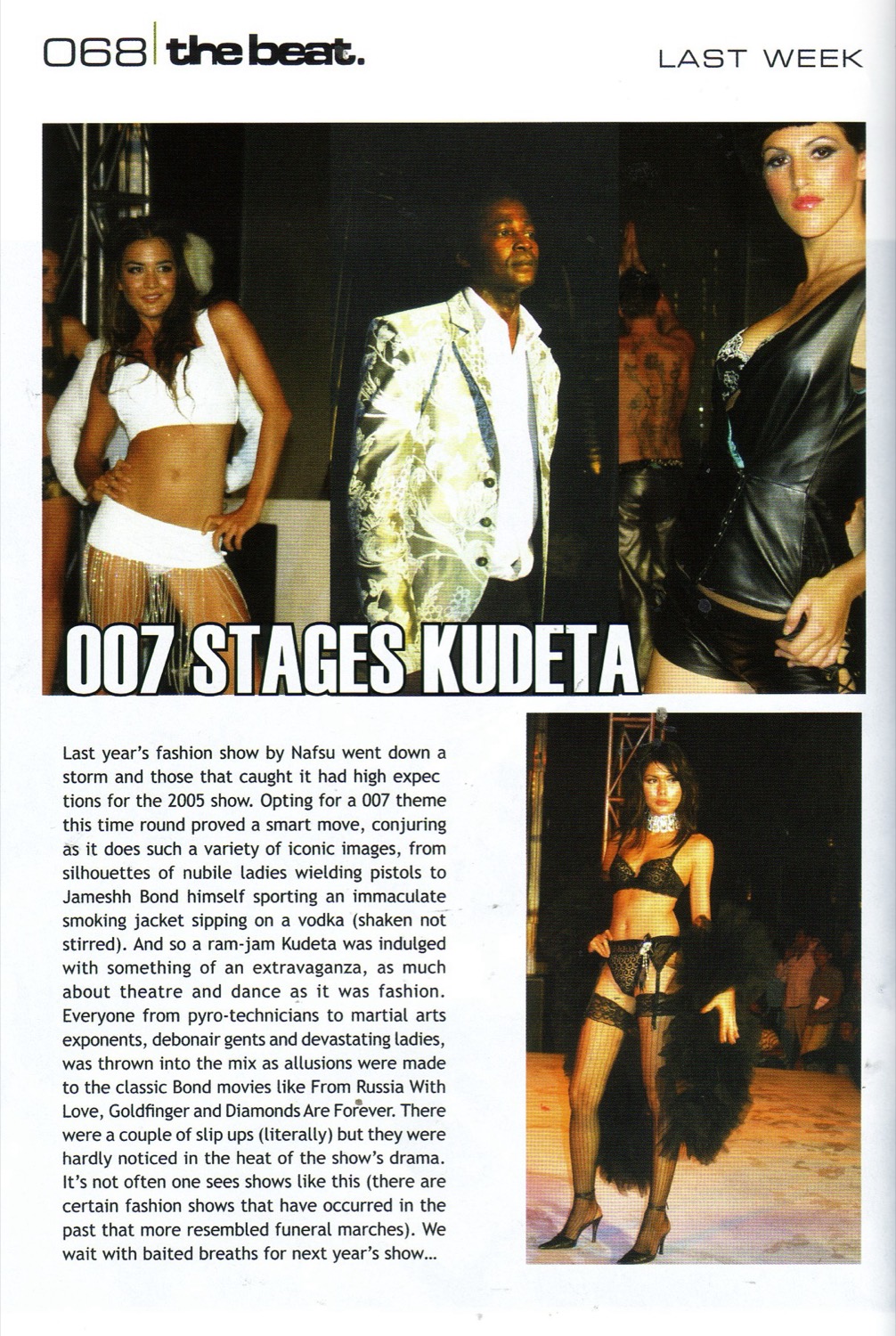 Article du magazine The Beat sur Don't Tell My Booker et Cyril Peret, page 3