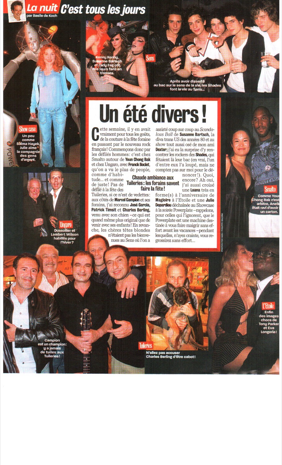 Article du magazine Voici sur Don't Tell My Booker et Cyril Peret, page 3